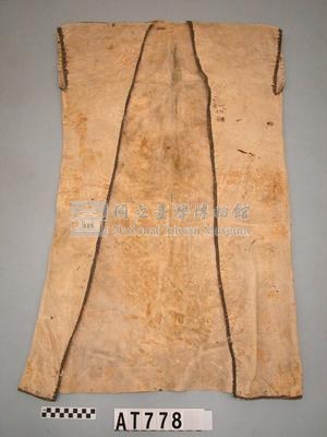 男子皮製無袖長衣藏品圖，第1張