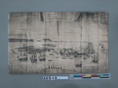 「十七世紀熱蘭遮城圖」照片藏品圖，第2張