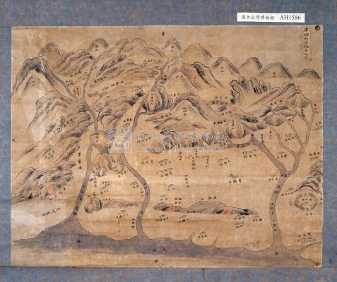 乾隆52年（1787）林爽文之役清軍與社番駐紮圖藏品圖，第3張