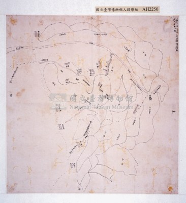 乾隆34年大甲溪南岸一帶開墾圖藏品圖，第3張