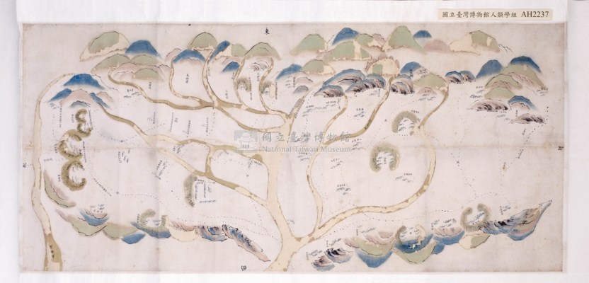 岸裡社番駐防與交通圖藏品圖，第3張