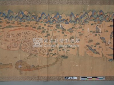 康熙臺灣輿圖(摹本)藏品圖，第20張