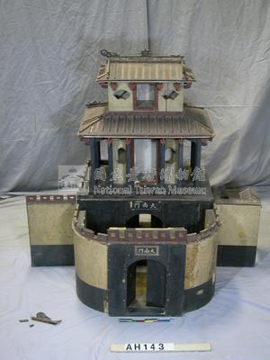 台南大南門(寧南門)城樓模型藏品圖，第3張