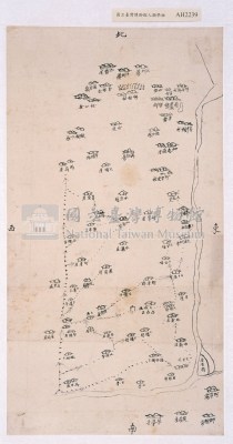 烏溪以西一帶庄社交通路線圖藏品圖，第3張