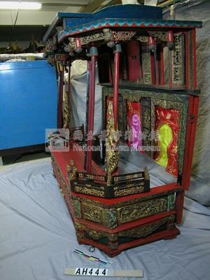 「金泉同」布袋戲團六角戲臺藏品圖，第27張