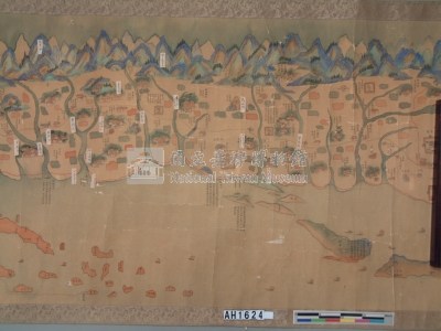 康熙臺灣輿圖(摹本)藏品圖，第21張