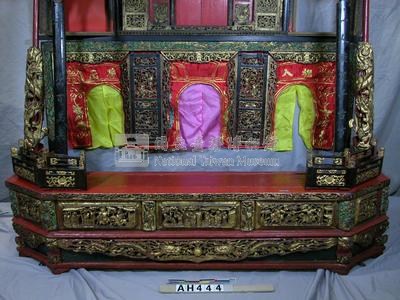 「金泉同」布袋戲團六角戲臺藏品圖，第25張