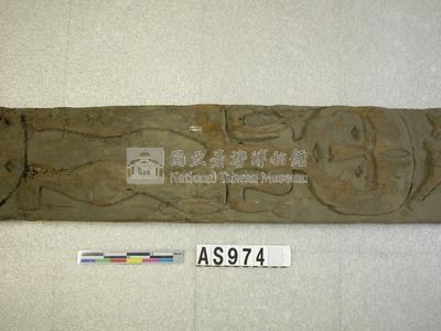 人形木雕門柱藏品圖，第6張