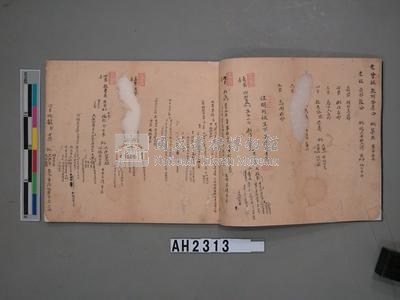 嘉慶二十三年（1818）及之前岸裡社潘敦家族系譜及祭祖物料相關記錄藏品圖，第30張