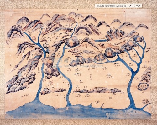 林爽文之役清軍與社番駐紮圖藏品圖，第4張
