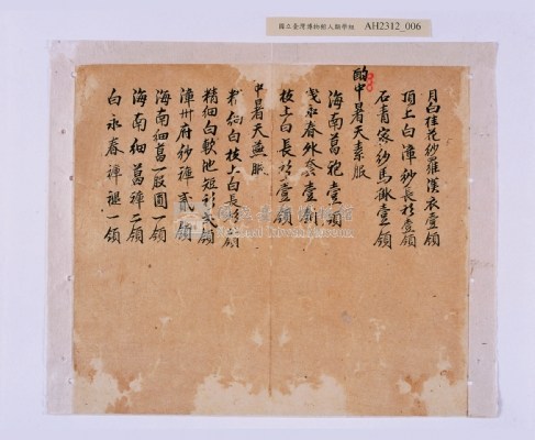 潘春文（？）衣服目錄藏品圖，第28張