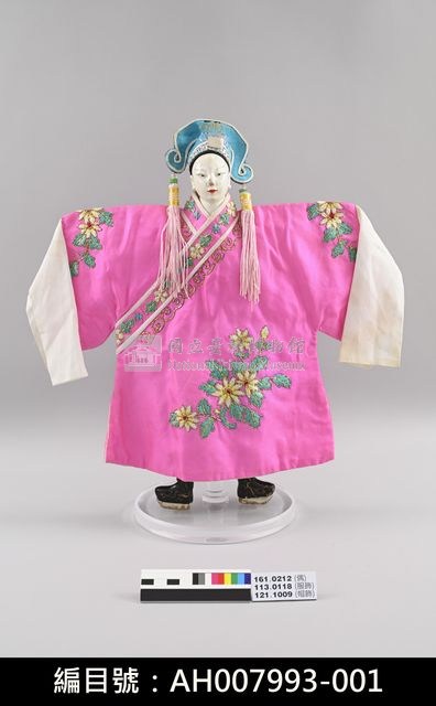 布袋戲偶人-文生藏品圖，第4張