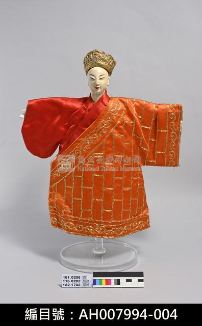 布袋戲盔帽-五佛帽藏品圖，第5張