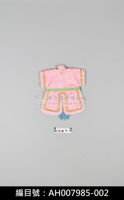 布袋戲服飾-捲支袍藏品圖，第4張
