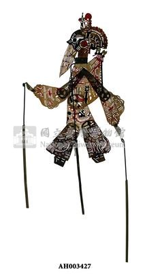 皮影戲偶—武淨藏品圖，第1張