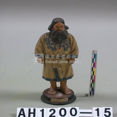 陶塑人種模型—蝦夷人（男性）藏品圖，第1張