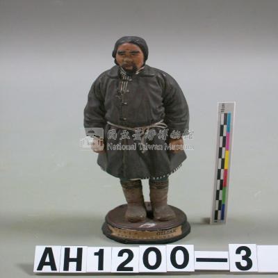 陶塑人種模型—GILIAK人（男性）藏品圖，第1張