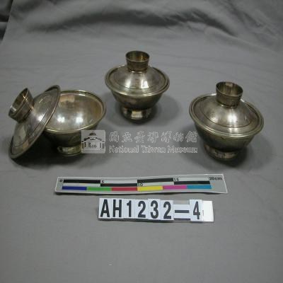 東宮殿下行啓紀念物銀蓋碗藏品圖，第1張