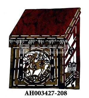 影戲道具－方桌藏品圖，第1張