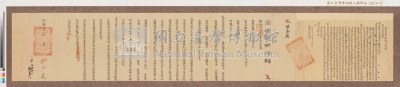 光緒二十一年台南團練總局「為轉行事」札恒春縣藏品圖，第7張