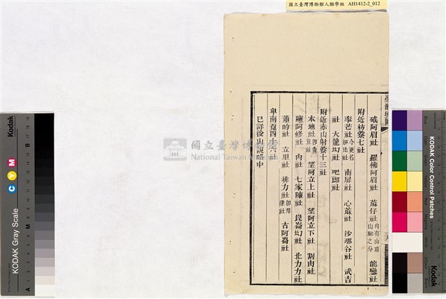 台灣輿圖藏品圖，第14張