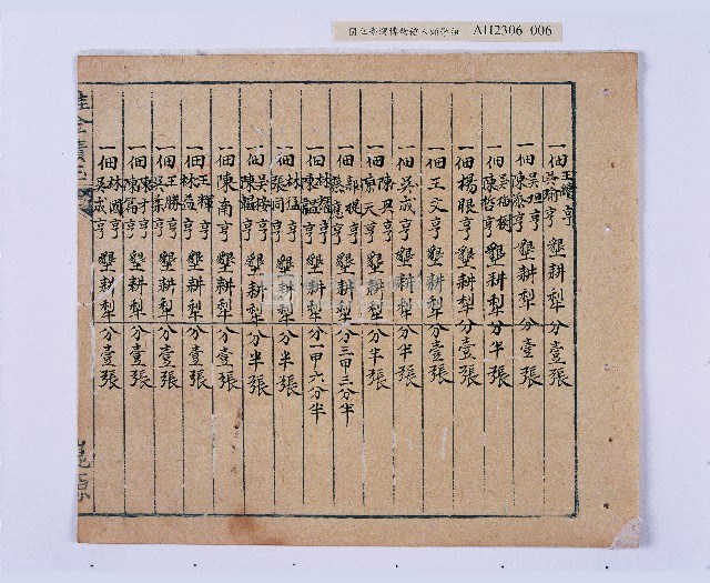 乾隆四十五年（1780）岸裡社潘兆仁與許愧吾、潘兆敏與王文瑄立議納約字（請收租字）藏品圖，第6張