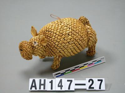 豬（麥桿製）藏品圖，第1張
