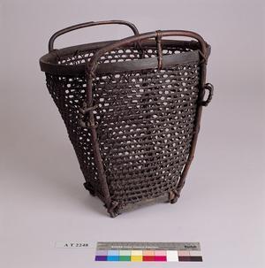 籐編背籠藏品圖，第12張