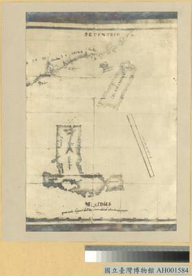 「西元1597年呂宋島、福爾摩沙及中國的部分沿岸圖」照片藏品圖，第1張