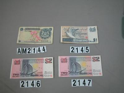 新加坡2元紙幣藏品圖，第4張