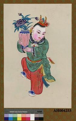 抱瓶童子﹝左﹞藏品圖，第1張