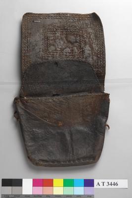 鹿皮男用背袋藏品圖，第9張