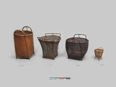 Rattan Basket Collection Image, Figure 25, Total 14 Figures