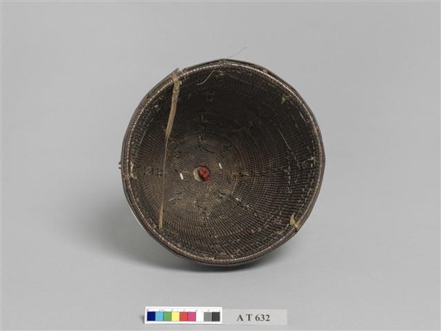 男子珠飾山豬牙籐帽藏品圖，第6張