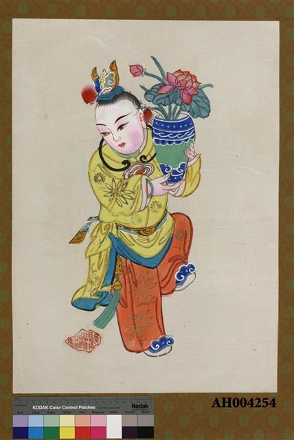抱瓶童子﹝右﹞藏品圖，第2張