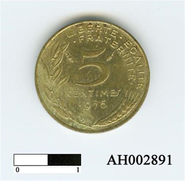 法國錢幣（五分）藏品圖，第3張