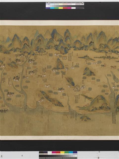 康熙臺灣輿圖(摹本)藏品圖，第12張