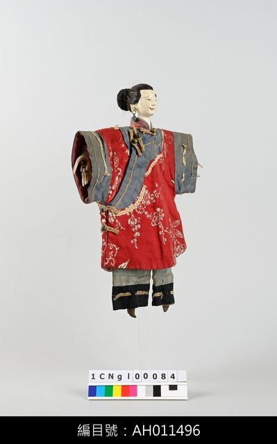 布袋戲偶-角旦藏品圖，第4張