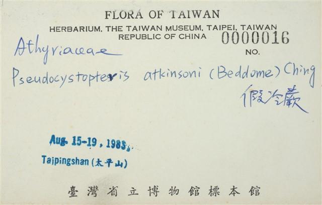 Accession Number:TAIMH000016 Collection Image, Figure 3, Total 3 Figures