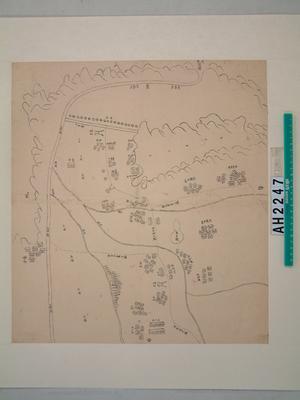 十八世紀中葉岸裡社周圍番社民庄河水圳隘寮藏品圖，第2張