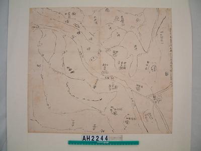 乾隆34年李長匠差所繪東勢角一帶形勢圖藏品圖，第2張