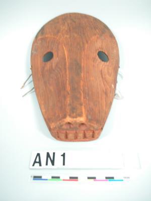 愛斯基摩人木製假面藏品圖，第2張