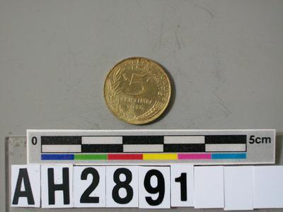 法國錢幣（五分）藏品圖，第4張