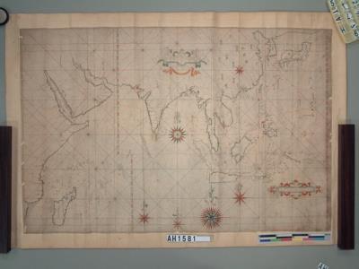 非洲東岸至日本平面海圖藏品圖，第3張