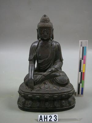銅釋迦坐像藏品圖，第1張