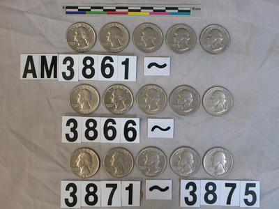 美國二角五分硬幣藏品圖，第4張