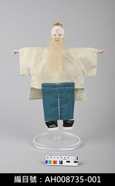 布袋戲偶人-聞太師藏品圖，第1張