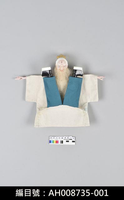 布袋戲偶人-聞太師藏品圖，第4張