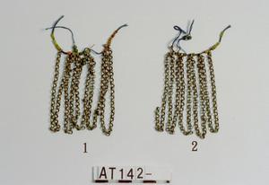 白銅鍊耳飾藏品圖，第3張