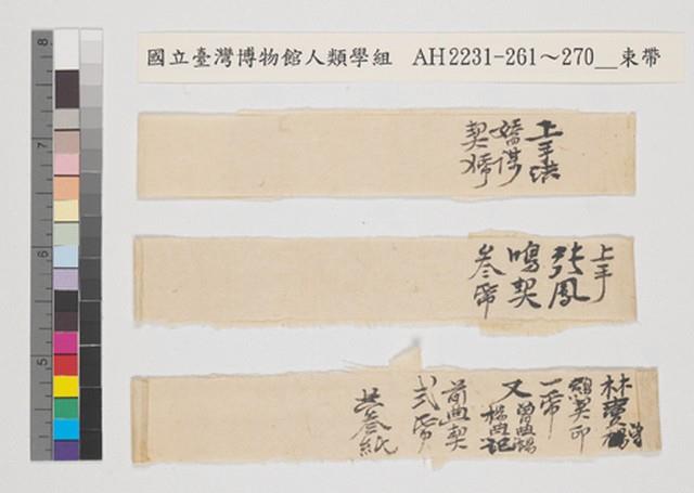 乾隆五十七年仁壽里崙仔頂庄蘇漢生、蘇鎮族向洪宅立典契藏品圖，第3張